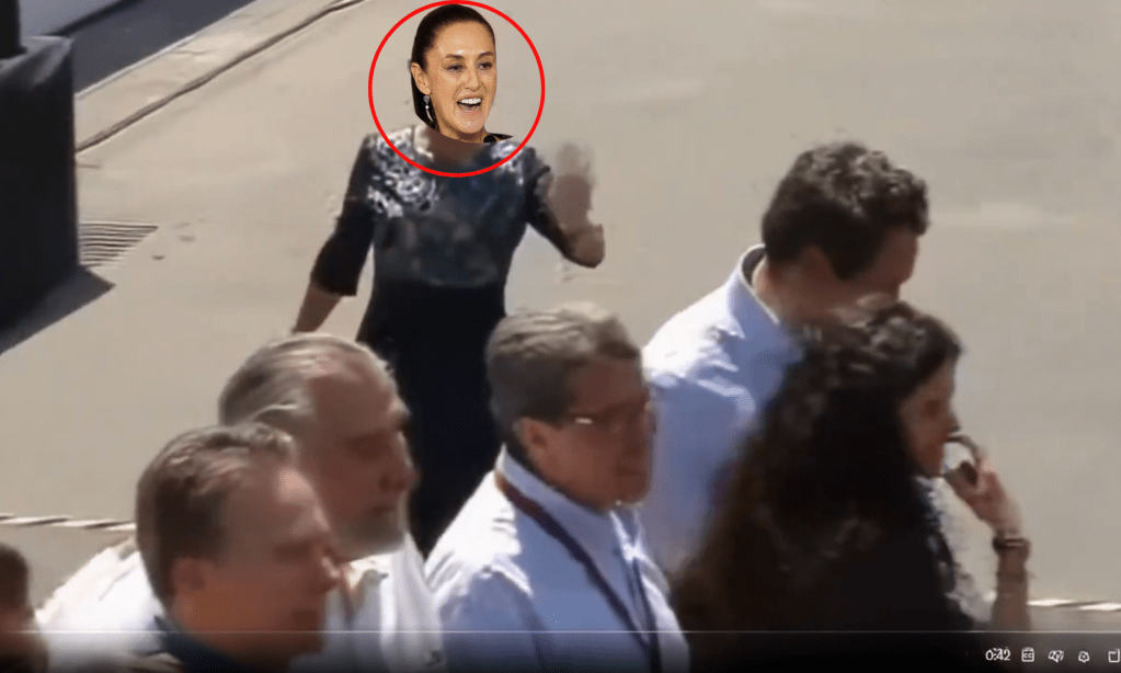 Así se disculparon integrantes de cúpula de Morena con Claudia Sheinbaum tras ignorarla en el Zócalo por tomarse foto con Andy López Bletrán