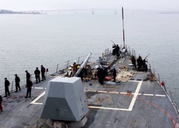 Confirma Pentágono despliegue de destructor en el Golfo de México