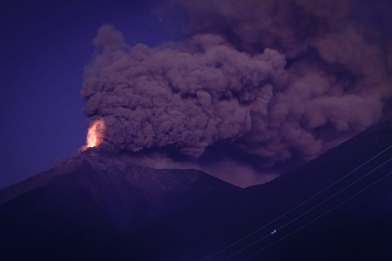 Volcán de Fuego de Guatemala