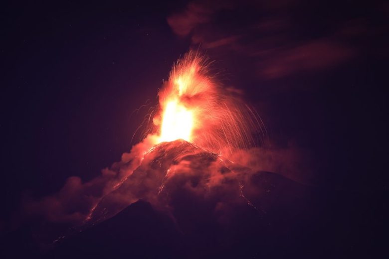 Volcán de Fuego de Guatemala