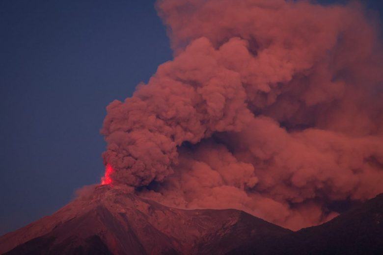 Volcán de Fuego de Guatemala