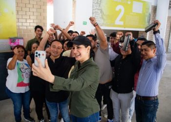 Estefanía Mercado, junto a los jóvenes, rescatará Ciudad Juventud