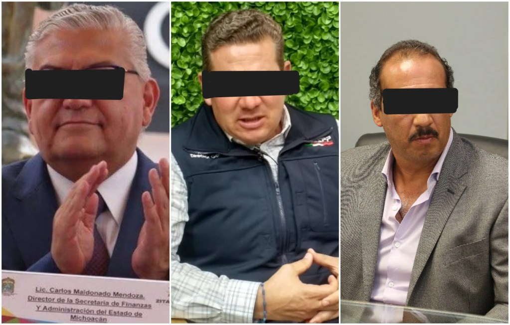 Ex colaboradores de Silvano Aureoles fueron presentados ante una jueza en el Reclusorio Oriente por presunto desvío millonario.