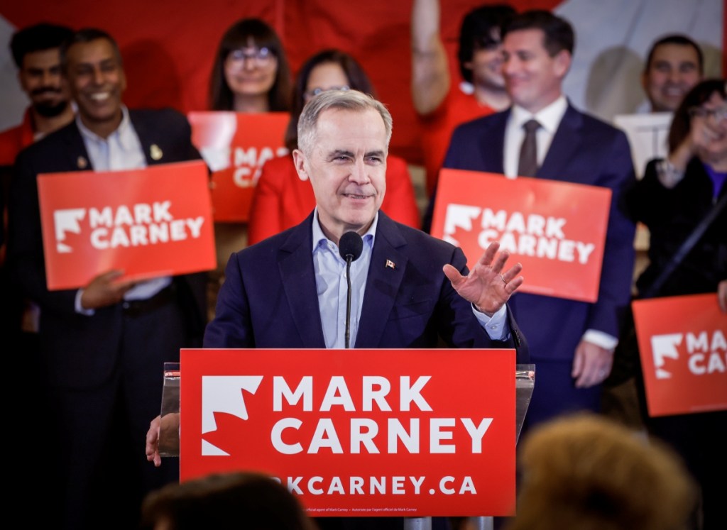 Mark Carney fue elegido ayer para sustituir a Trudeau en el Partido Liberal y el gobierno canadiense