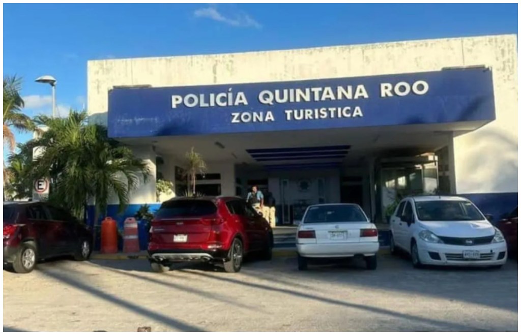 Extranjero muere en separos de la Policía Turística de Cancún tras disturbios en la zona hotelera; el cuerpo tenía golpes