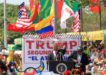 Multitudinaria Batalla de Flores en el Carnaval de Barranquilla, Patrimonio de la Humanidad