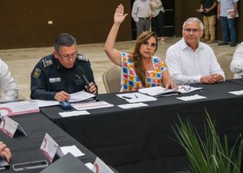 Preside Mara Lezama Primera Sesión Ordinaria 2025 del Fideicomiso para el Fortalecimiento de la Seguridad en el Estado