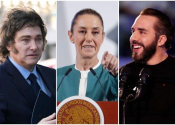 Sheinbaum, Milei y Bukele, los líderes latinoamericanos más mencionados en Europa