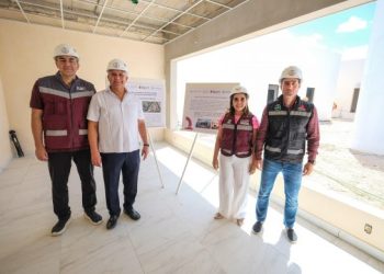 Supervisa Mara Lezama construcción del Centro de Justicia para las Mujeres en Tulum