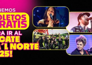 ¡Te regalamos boletos para el Tecate Pa’l Norte 2025 en Sopitas FM!