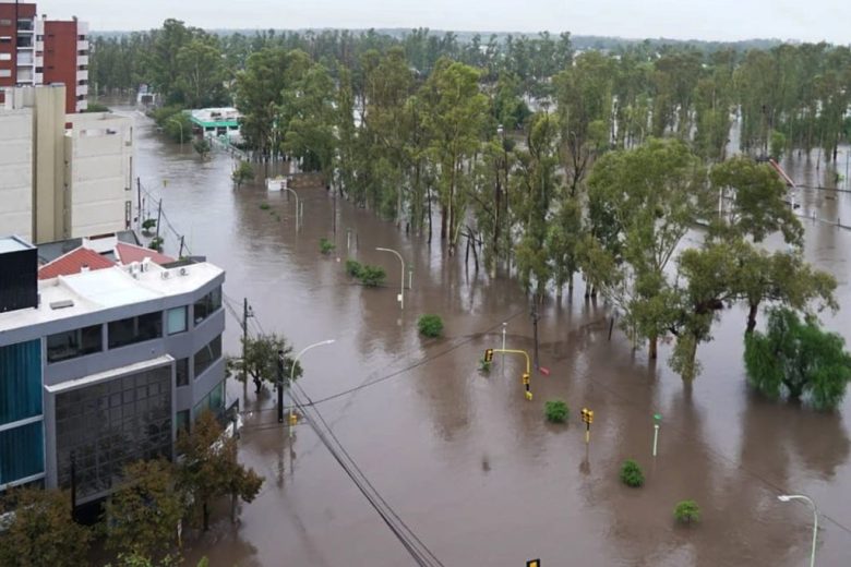 Inundaciones en Argentina