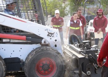 «Fortalece Ana Paty Peralta Mantenimiento Vial en Cancún»»