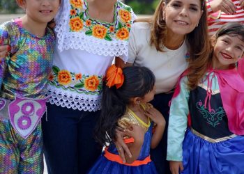 «¡Fiesta y Alegría! Autoridades Celebran a la Niñez Cancunense»