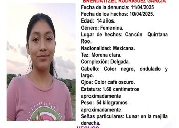 Desaparición de Brenda Itzel Rodríguez en Benito Juárez, Quintana Roo