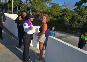 Grupo Interinstitucional localiza sana y salva a mujer argentina desaparecida el 6 de abril en Benito Juárez