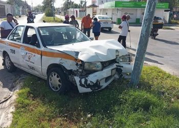 accidente vial en chetumal