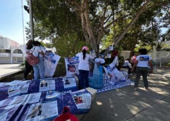 «Fichas de desaparecidos llenan el Palacio Municipal de Benito Juárez en fuerte llamado de justicia»