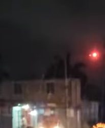 luz extraña cielo Cancún