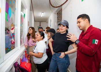 «Estefanía Mercado y Verónica Lezama refuerzan apoyo a niños en el CADI ‘Guadalupana'»