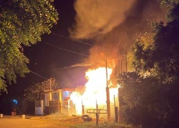 incendio en calderitas