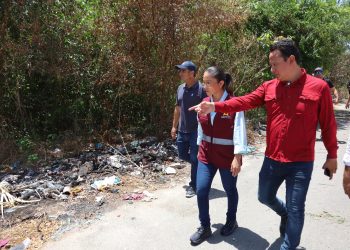 limpieza de basurero clandestino