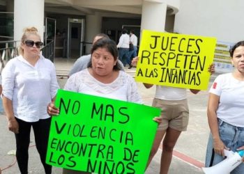 protesta Poder Judicial Cancún