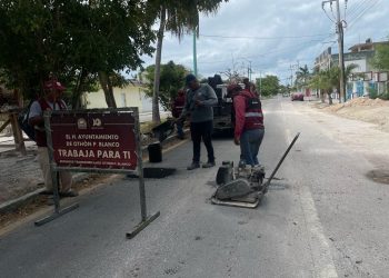 reparación de baches en chetumal