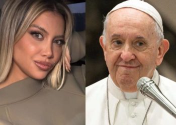 Wanda Nara y el Papa, polémica