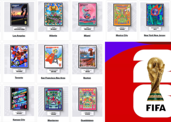 Calificando los 16 pósters de todas las ciudades del Mundial 2026