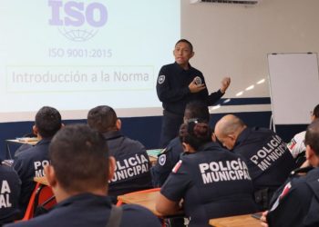 Con Estefanía Mercado, Playa del Carmen logra la capacitación total de su policía y fortalece la cercanía con la ciudadanía