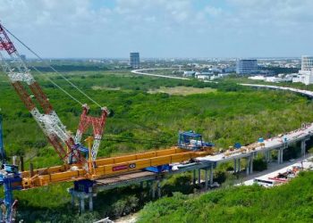 Construcción del Puente Nichupté utiliza tecnología única en México: Mara Lezama
