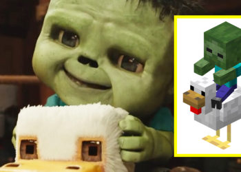 Detrás del meme: Gritos en la película de ‘Minecraft’ y el Chicken Jockey
