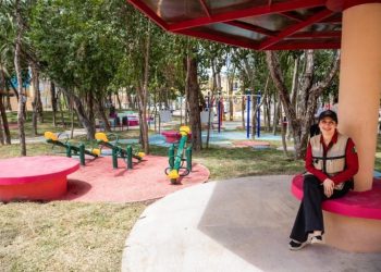 Estefanía Mercado devuelve renovado parque Las Grullas, en Villas del Sol, a sus verdaderos dueños: ¡El pueblo!