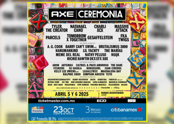 Festival AXE Ceremonia 2025: Cartel oficial, lineup y boletos