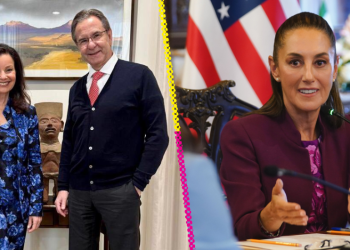 Fran Drescher confiesa su admiración por Claudia Sheinbaum