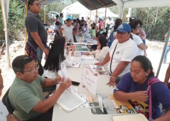 Gobierno de Playa del Carmen lleva Módulo Itinerante de Servicios del Bienestar Comunitario a la comunidad Los Pájaros