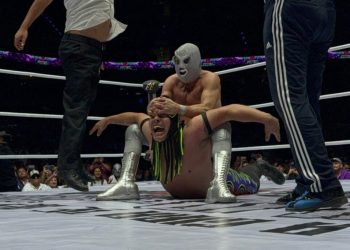 Hijo del Santo tuvo una emotiva despedida en la Arena CDMX