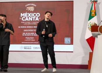 “México Canta”: Gobierno lanza concurso de canciones contra las adicciones