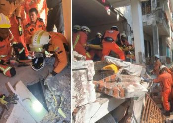 Mujer sobrevivió 91 horas entre escombros tras el terremoto en Myanmar