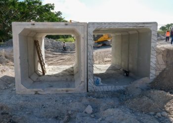 Supervisa Mara Lezama rehabilitación y mejoramiento de tramo carretero Nuevo Canaán-Miguel Alemán, en OPB