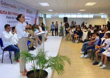 Niñas, niños y adolescentes presentan propuestas en foro estatal de consulta