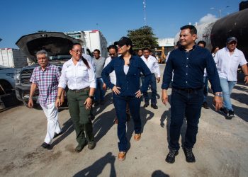 “Renuevan alumbrado en Playa del Carmen”