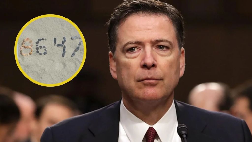 "Él sabía exactamente lo que eso significa", dijo Trump tras publicación con el número 8647 del ex director del FBI