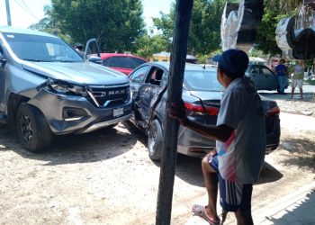 accidente vehicular en chetumal