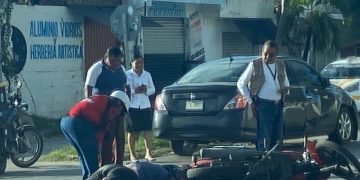 accidente en Chetumal, choque en Chetumal