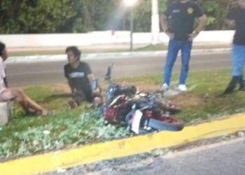 accidente en motocicleta