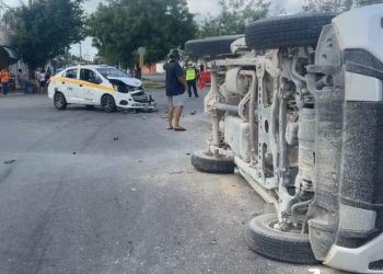 accidente vial en Chetumal