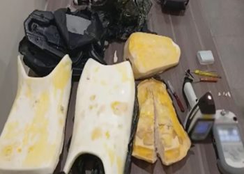 «Detienen en el AIFA a hombre con cocaína valuada en un millón de pesos»