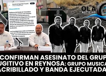 Confirman asesinato del Grupo Fugitivo en Reynosa grupo musical acribillado y banda ejecutada