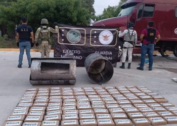 «Detienen en Oaxaca tractocamión con más de 250 kilos de cocaína»